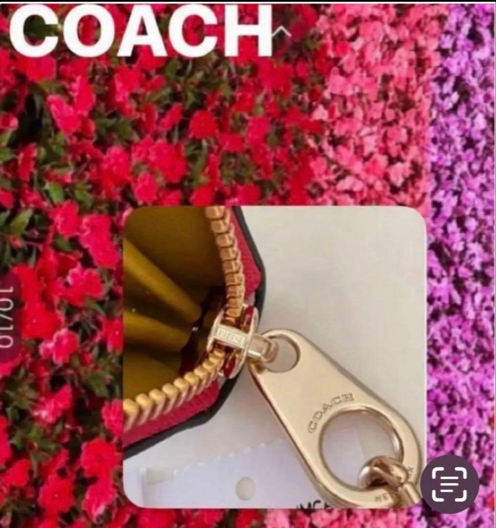 COACHストラップ付長財布ディズニーキースヘリング.コラボ.UFOプリント新品