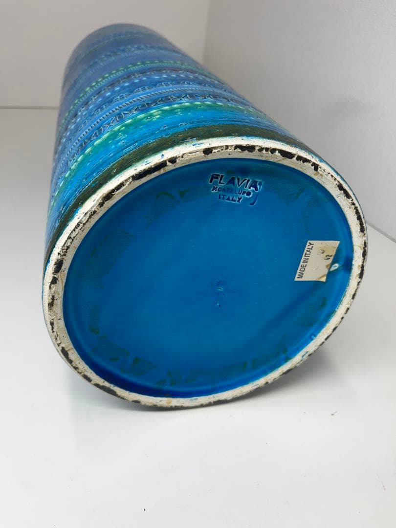 フラビア FLAVIA リミニブルー 傘立て イタリア製 アンティーク - メルカリ