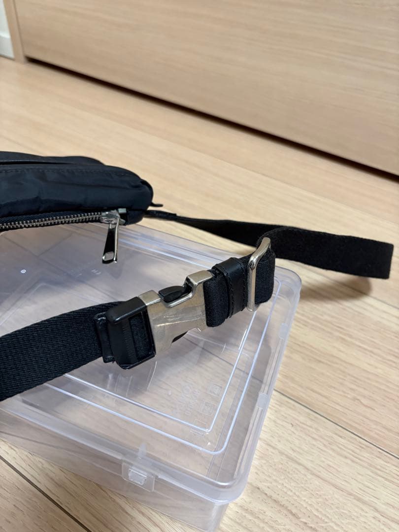 ドルチェ&ガッバーナ　dolce&gabbana ナイロン製 黒 ボディバッグ