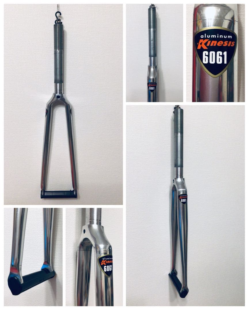レース用 フルサスMTB 英国製 Kinesis アルミ合金 Fフォーク 未使用