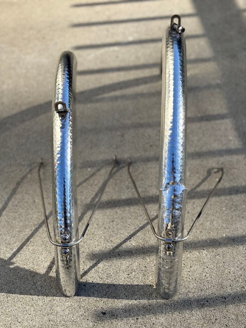 値下げ中)ビアンキ ミニベロ8 Lepre 泥除け 亀甲フェンダー - メルカリ