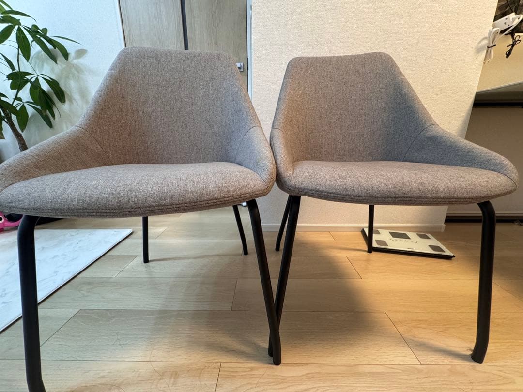 ダイニングチェア2脚セット