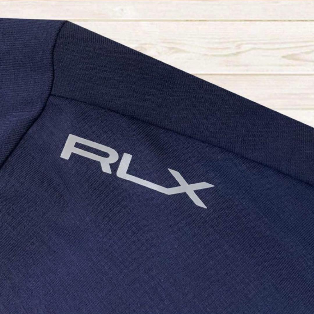 【新品】RLXラルフローレンゴルフシャツジャケットジャージーパーカー紺