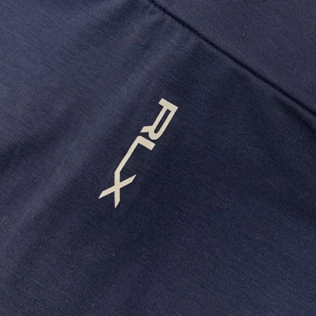 【新品】RLXラルフローレンゴルフシャツジャケットジャージーパーカー紺