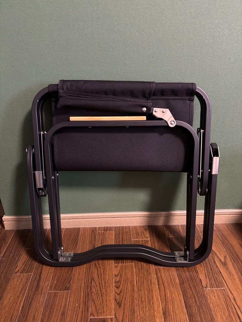 折りたたみ式アウトドアチェア 黒