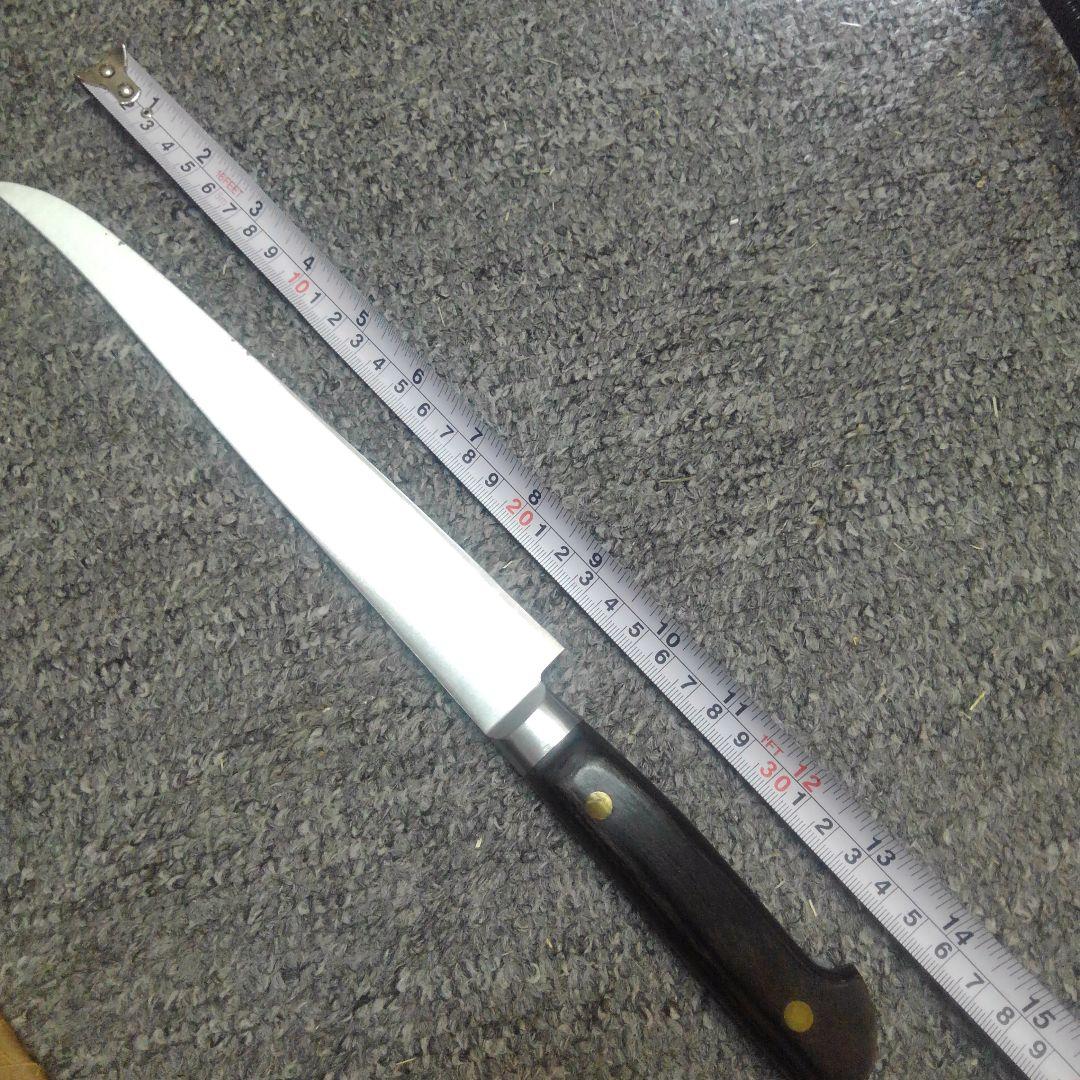 ONo.809　中古　堺芳次　ハム切り包丁(スライスに特化した包丁/ナイフです)