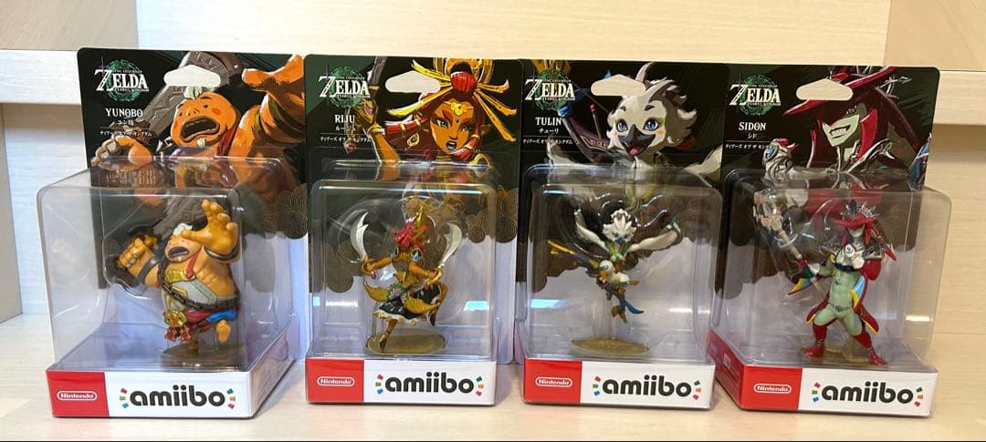 ゼルダの伝説 ティアーズオブキングダム 四賢者amiiboセット② - メルカリ