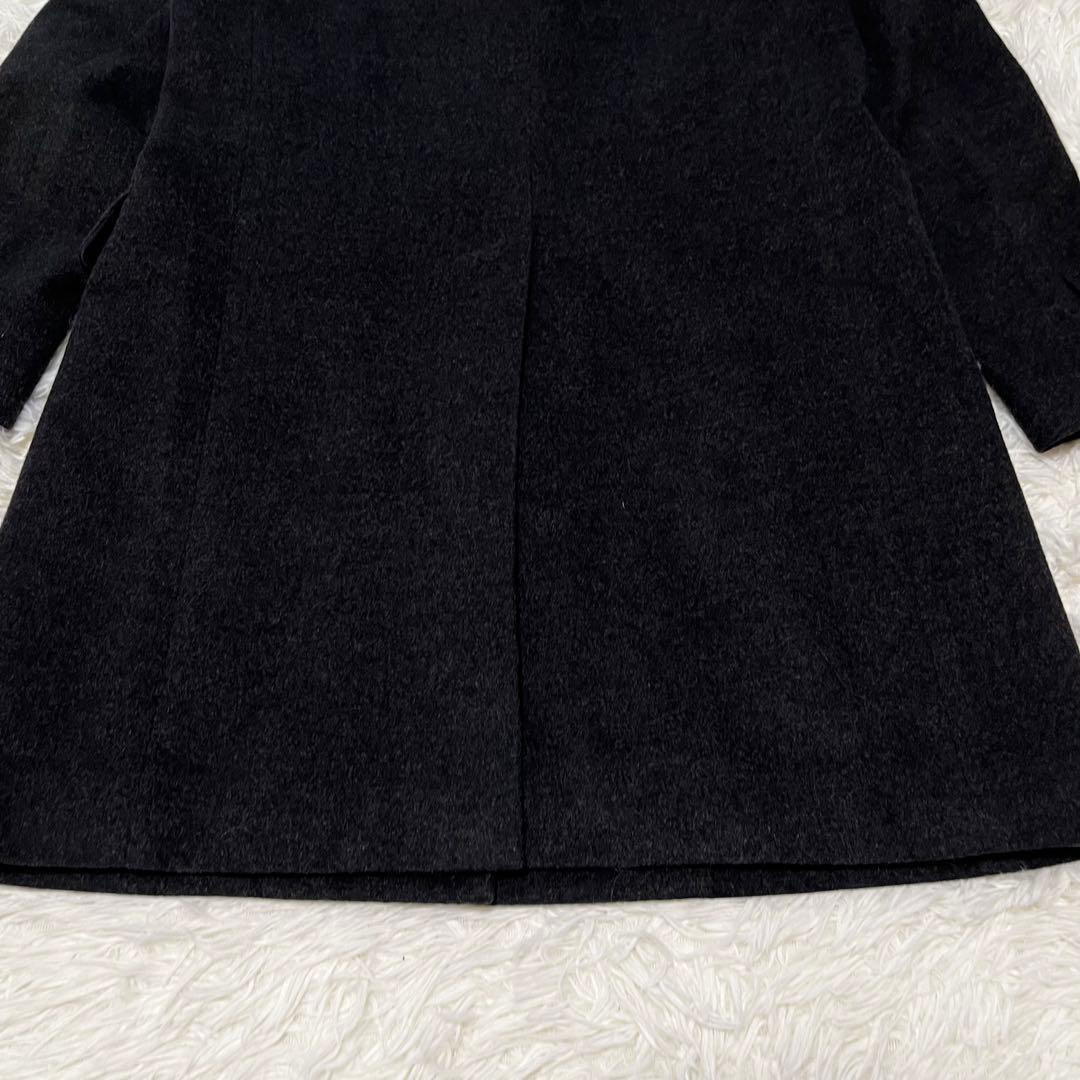 美品✨現行 カシミヤ混 マッキントッシュ チェスターコート M チャコールグレー