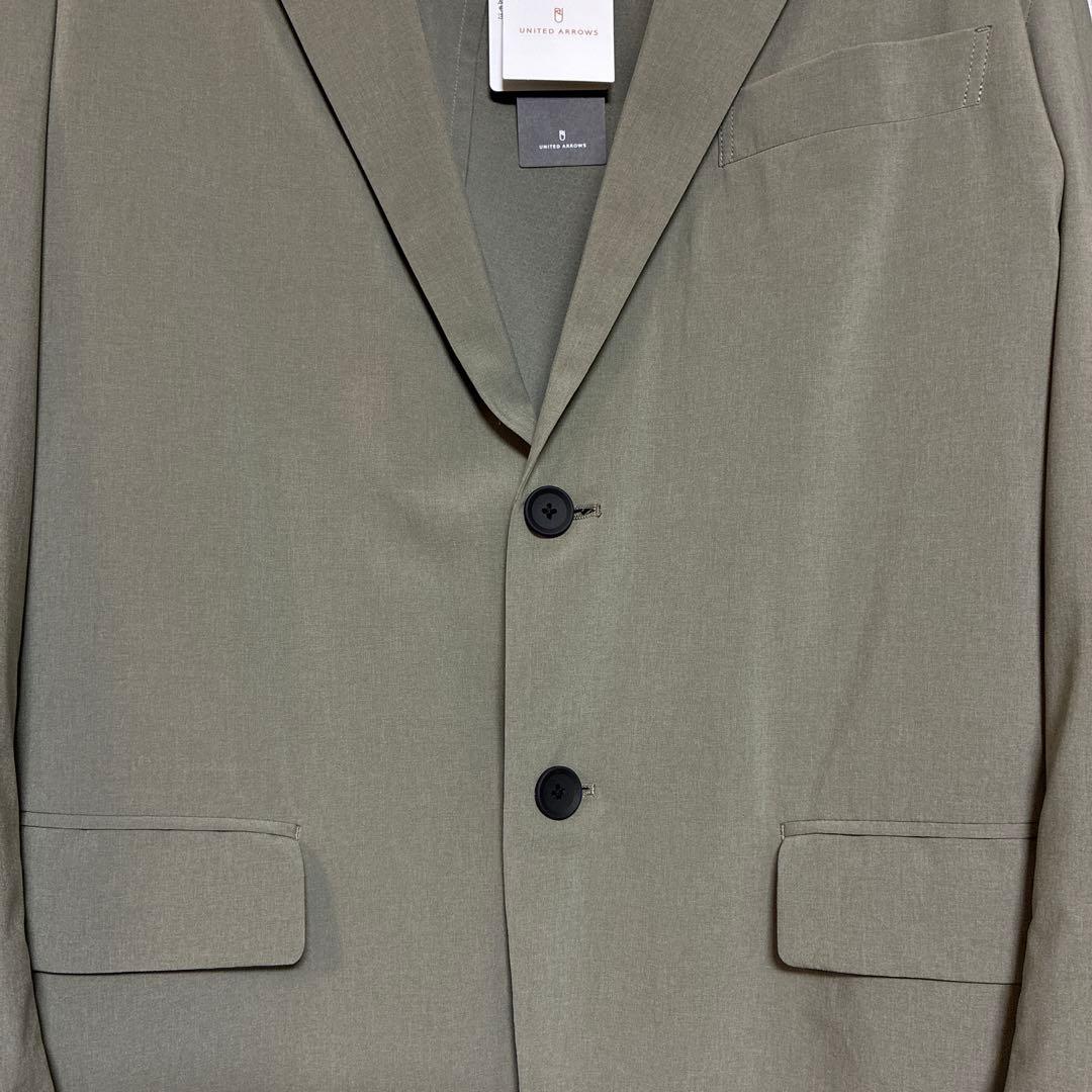 ユナイテッドアローズ スーツ ストレッチ セットアップ ウォッシャブル カーキ