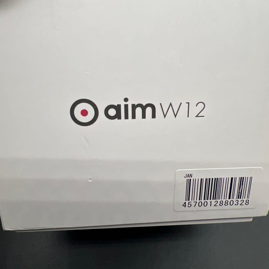 【美品】GOLFBUDDY aim W12 ゴルフGPSウォッチ 動作確認済