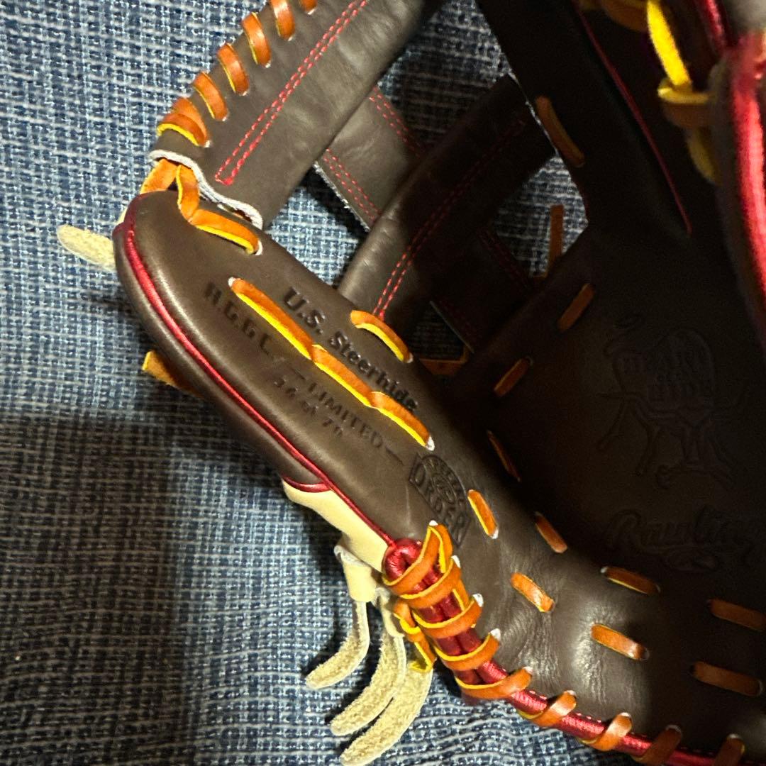 【中古】ローリングス ウィザード02 一般軟式内野 限定70個