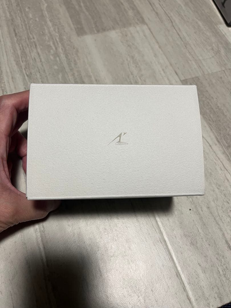 【新品未使用】ES-PV6A-W マーブルホワイト　ラムダッシュ パームイン