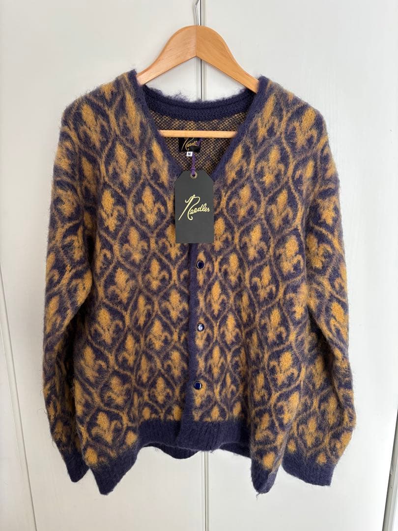 Needle ニードルスモヘアカーディガンサイズM