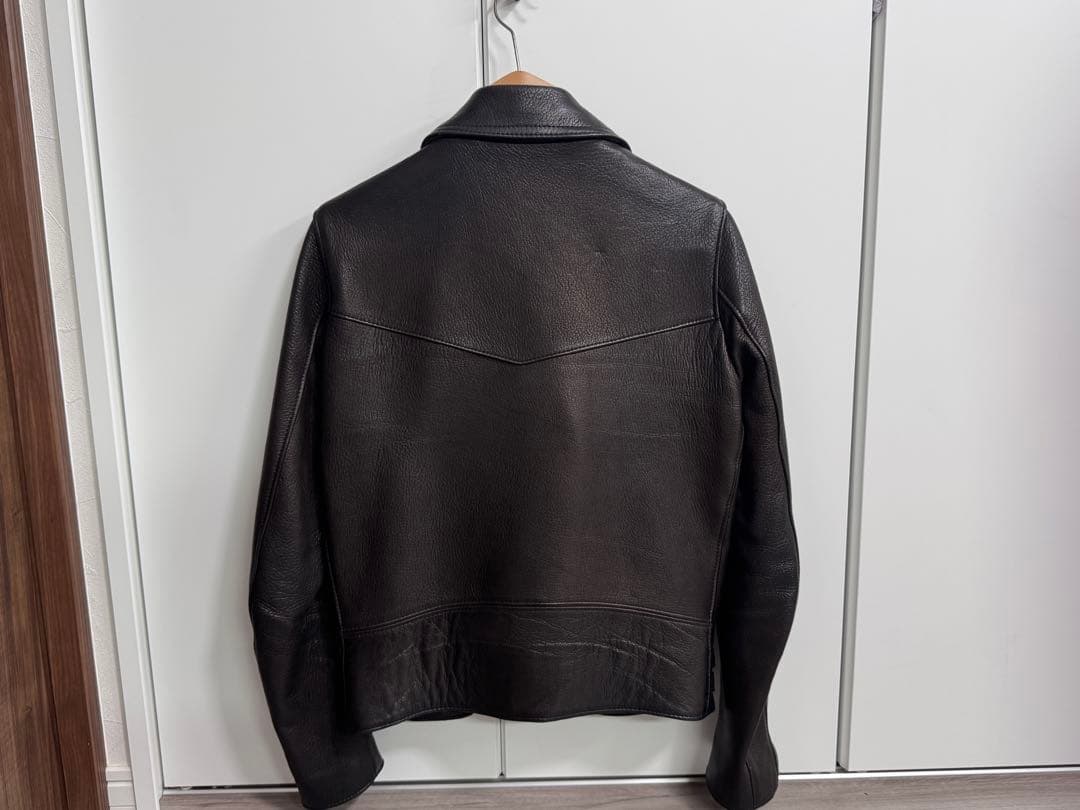 ルイスレザー×リアルマッコイズ ライトニング 38 ディアスキン エイジング済み