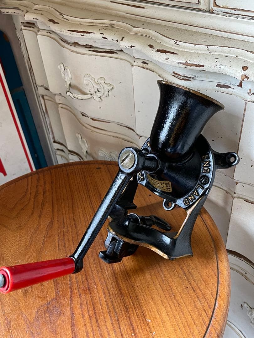 もも様専門イギリスアンティーク 壁掛け　コーヒー　ミル　グラインダー SPONG