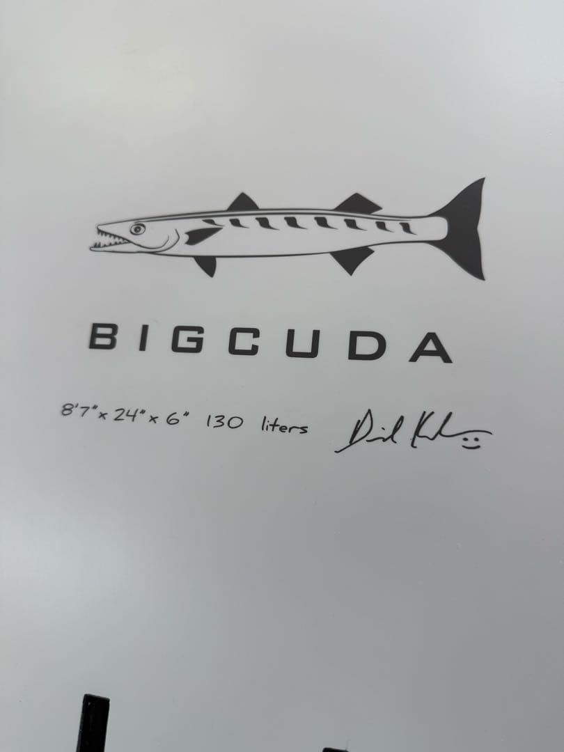 Kalama Mini Cuda KALAMA ビッククーダ 8，7-24-6 130L Downwind SUP