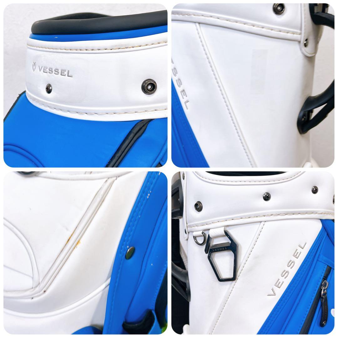 超希少・高級キャディバッグPiretti×VESSELコラボモデル　フード無し