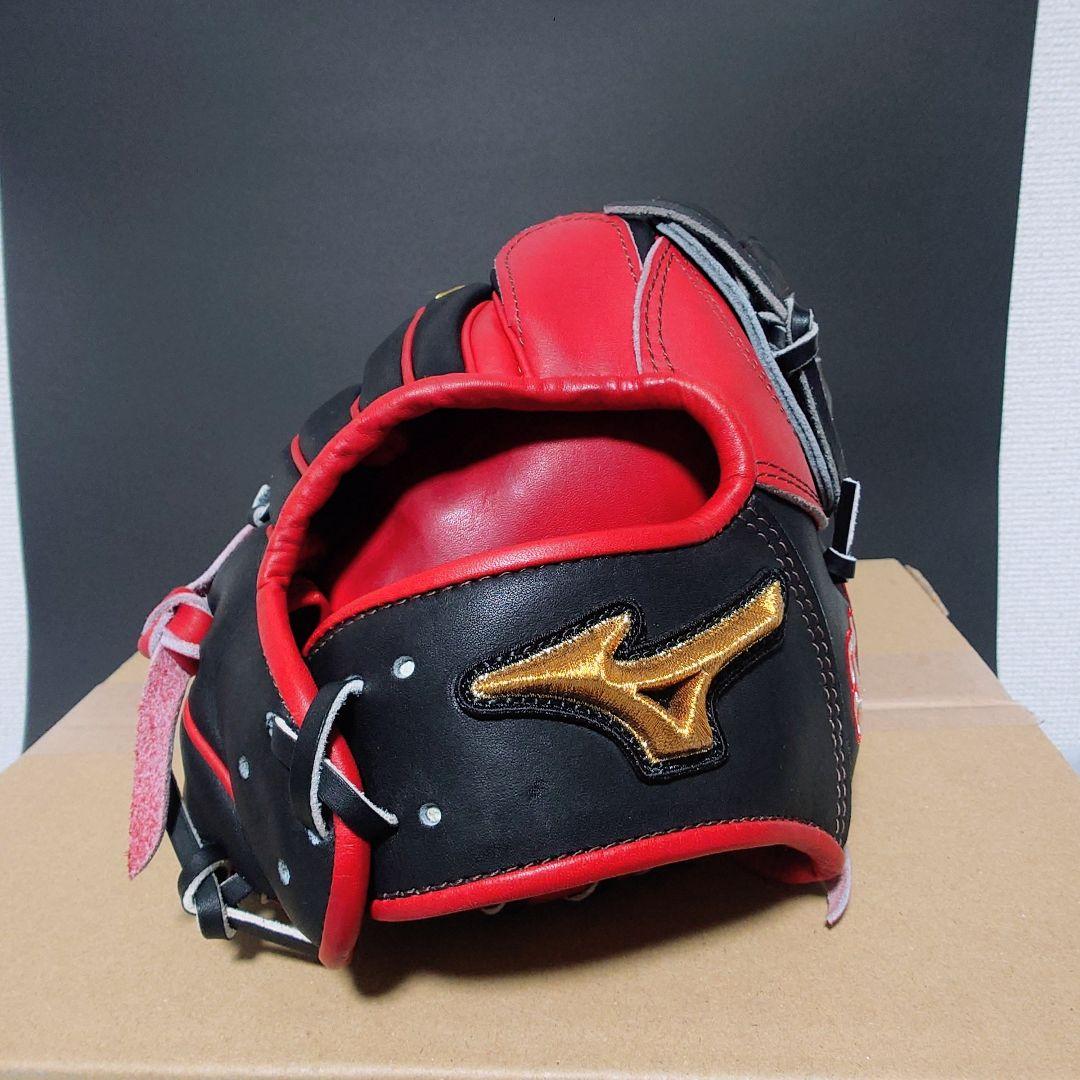 【美品】ミズノプロ 軟式 内野手用 佐藤輝明モデル 日本製 オーダー