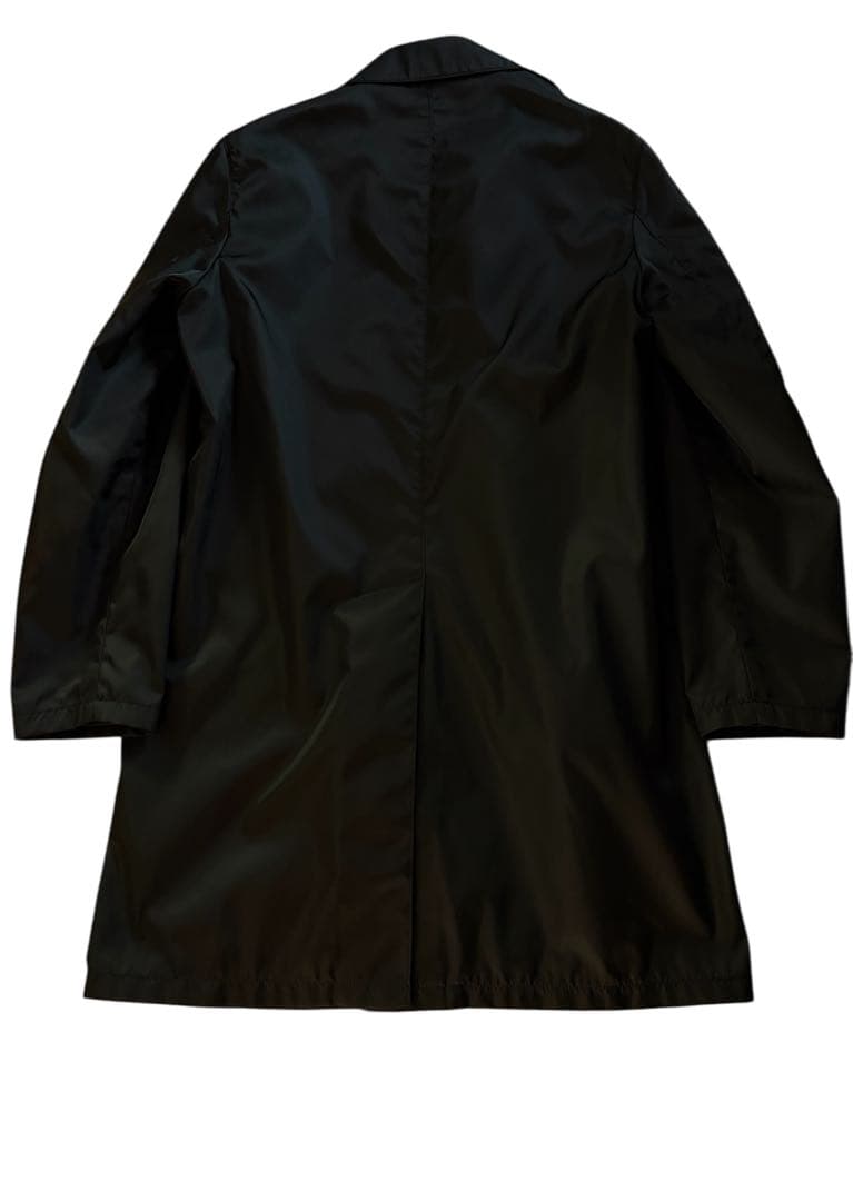 PRADA（プラダ）Re-Nylon ロングコートサイズ44／トライアングルロゴ