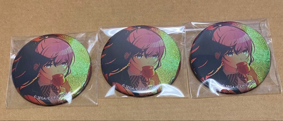 プロセカ グリッター缶バッジ グリ缶 vol.36A 朝比奈まふゆ 3点 - メルカリ