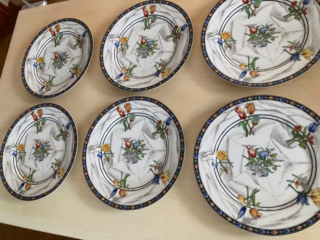 イタリア製プレート　TAITU Firenze Emilio Bergamin