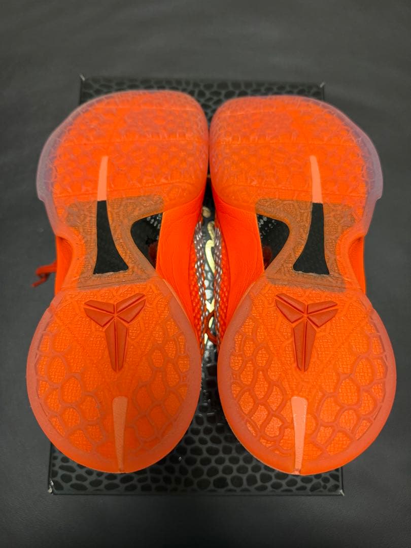 NIKE Kobe6 Protro Total Orange 25cmバッシュ