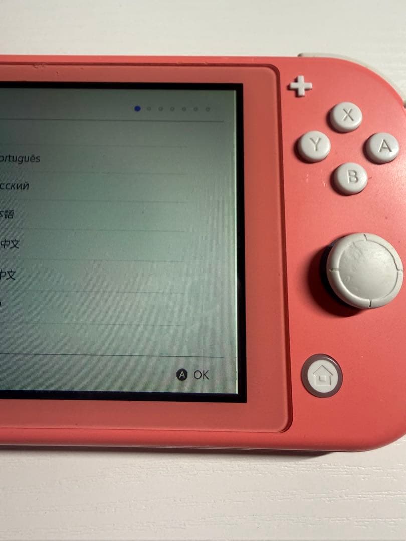 sdカード付き Nintendo Switch Lite コーラル ピンク 本体