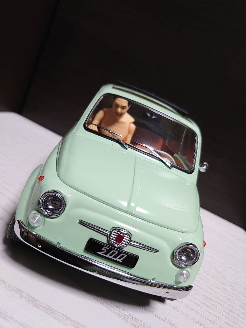 KK-Scale 1/12 フィアット 500 ダイキャスト フィギュア - メルカリ