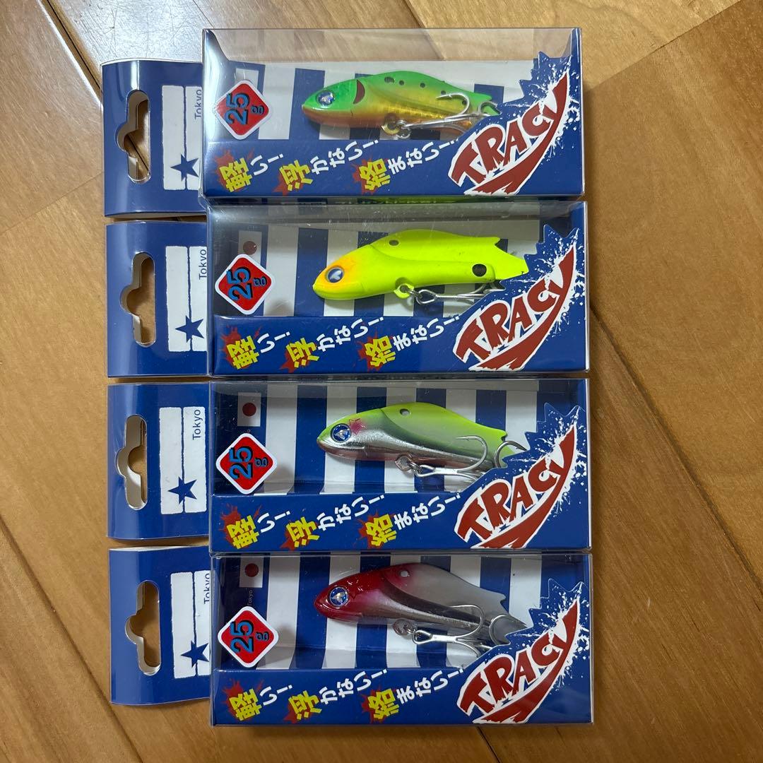 【新品・入手困難】BlueBlue トレイシー25g ☆応募券つき4個セット