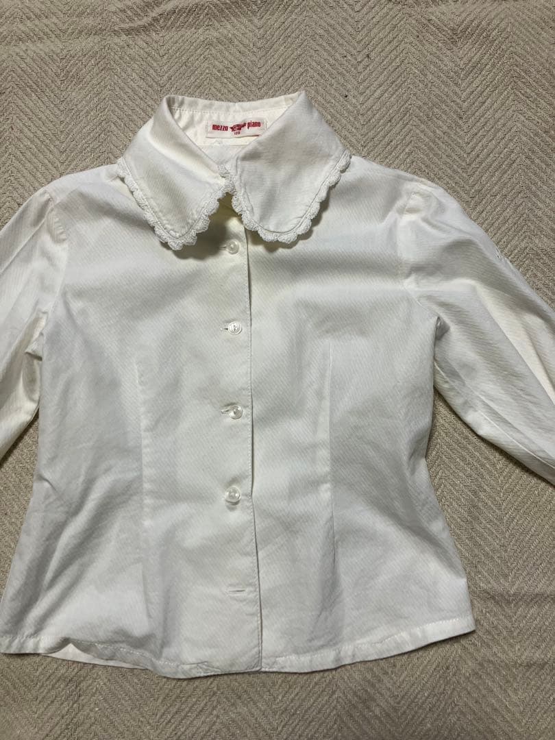 ナルミヤインターナショナルメゾピアノフォーマルスーツ１２０サイズ４点セット美品