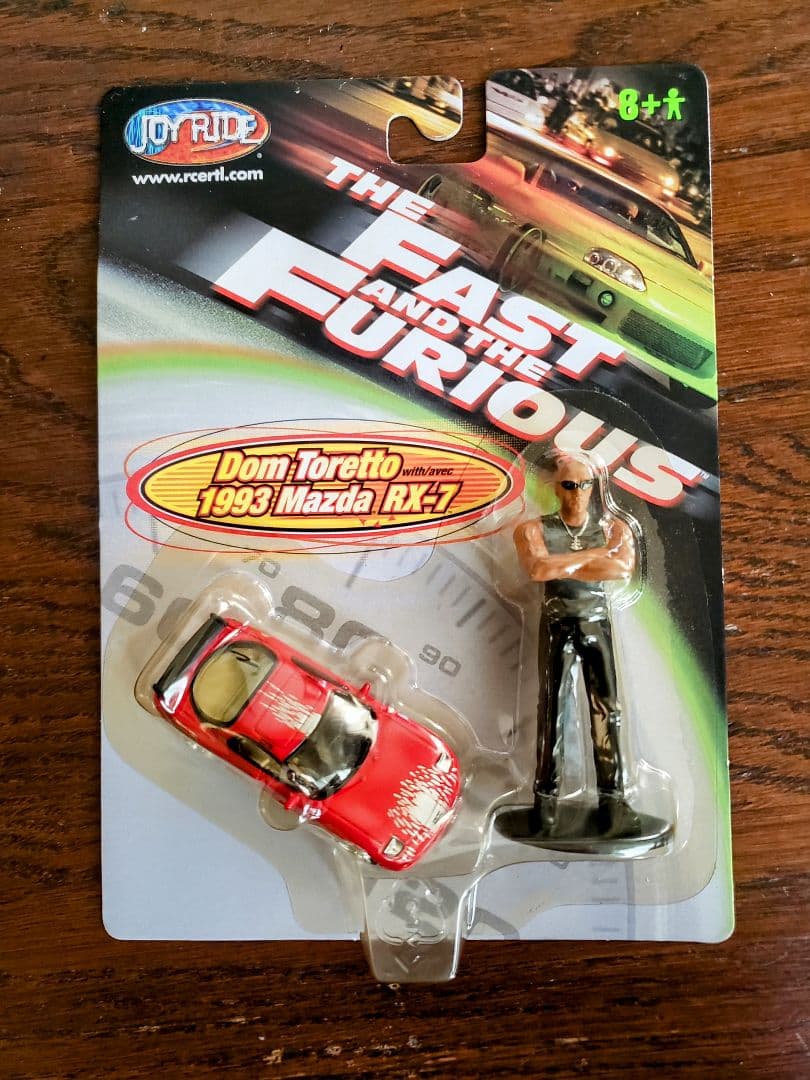 【希少】ジョイライド ワイルドスピード RX7 1/64 フィギュア付き