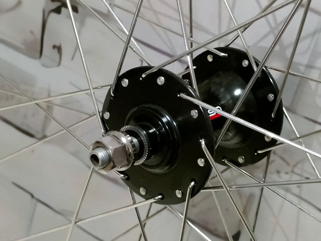 ピスト 競輪 700C 前後ホイール 車輪 新品未使用 AREXRIMS