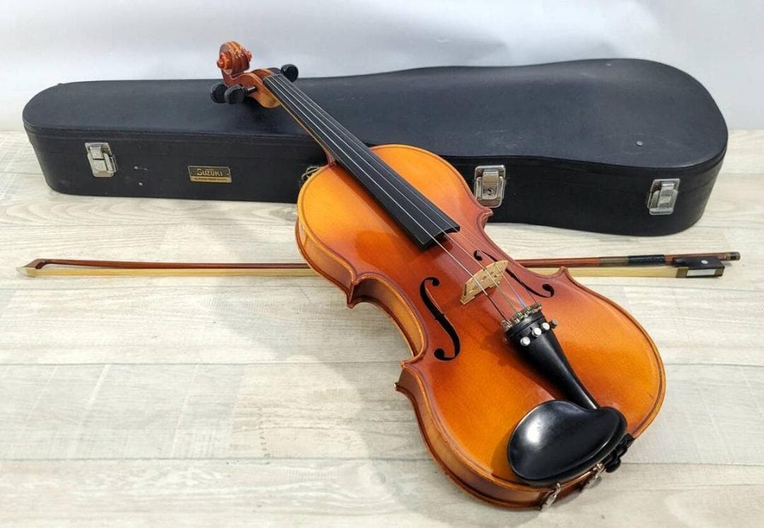 現状品 スズキ バイオリン No.280 4/4 1990年製 杉藤弓