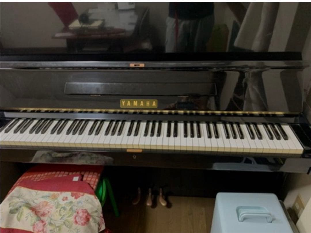 YAMAHA JU2アップライトピアノ⭐︎12/25最終引き取り⭐︎値下⭐︎業者紹介可