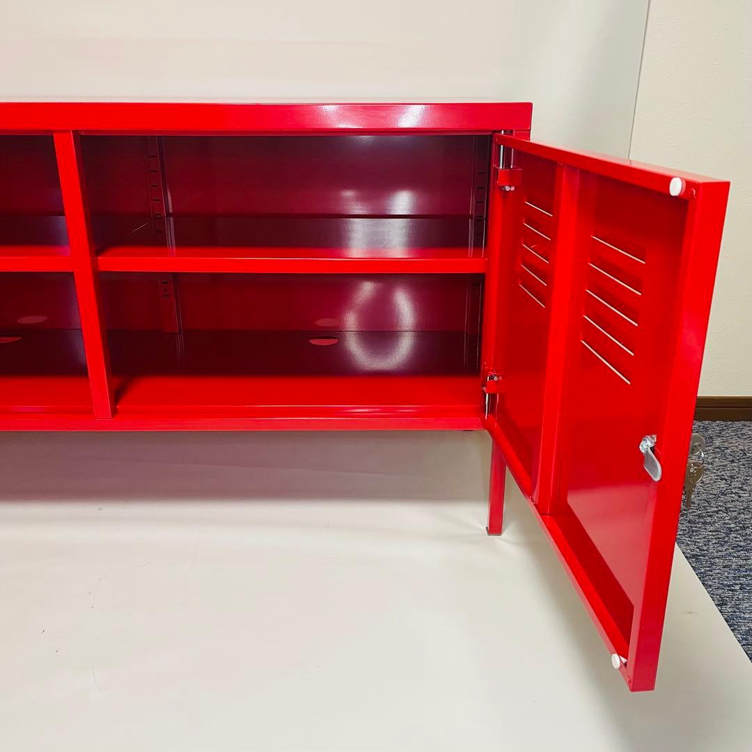 廃盤品】IKEA PS キャビネット レッド - メルカリ