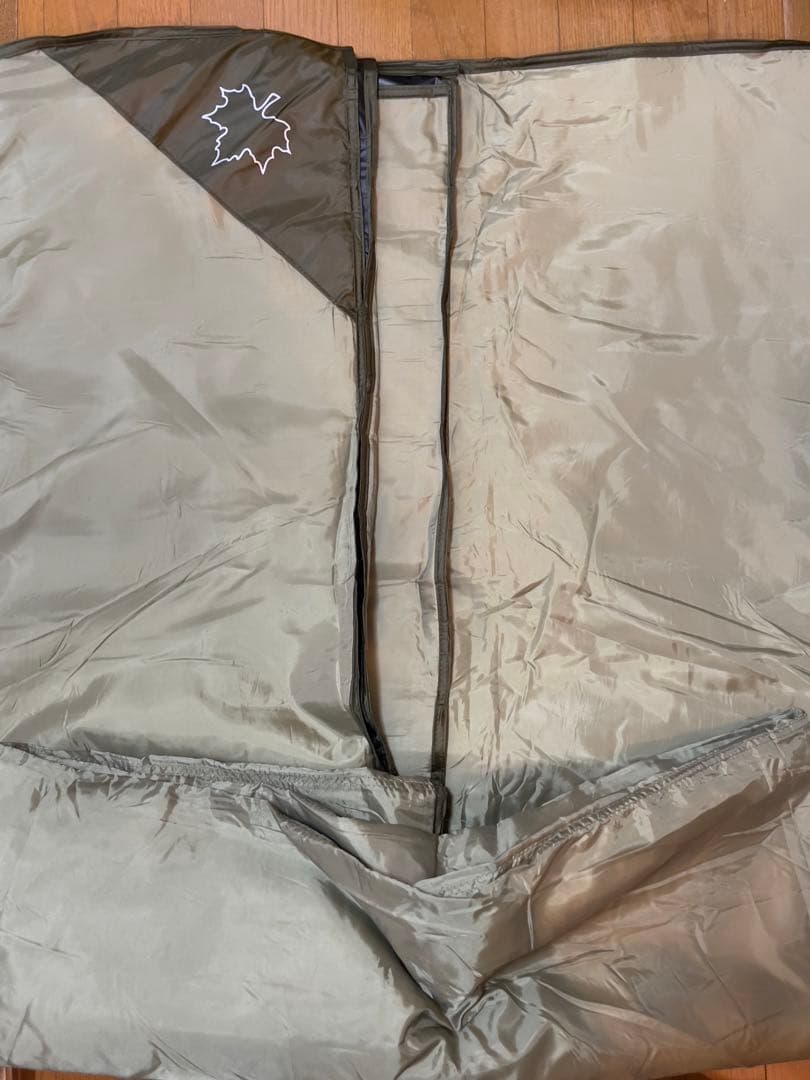 GWキャンプ:初心者向けテント一式]ロゴス エアマジック(清掃済）＋シート等