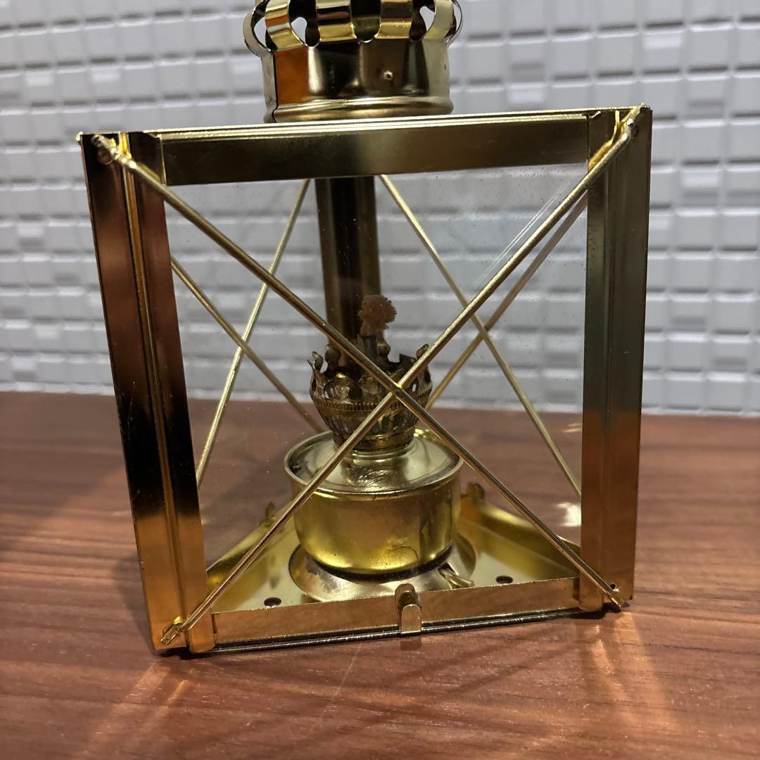 オイルランタン アンティーク レトロ ヴィンテージ 三角 香港製2025年