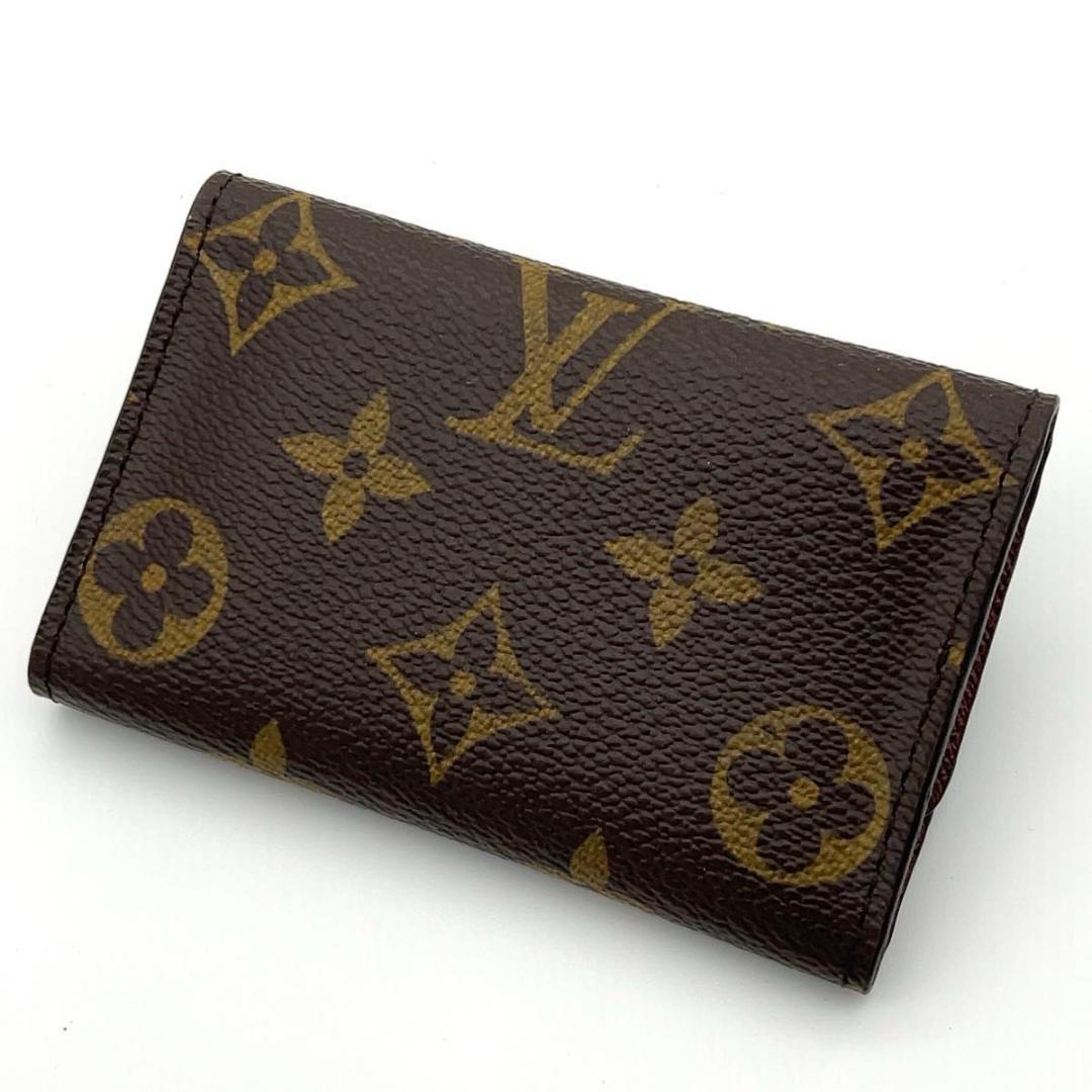 【極美品】ルイヴィトン モノグラム 6連キーケース イニシャル無し