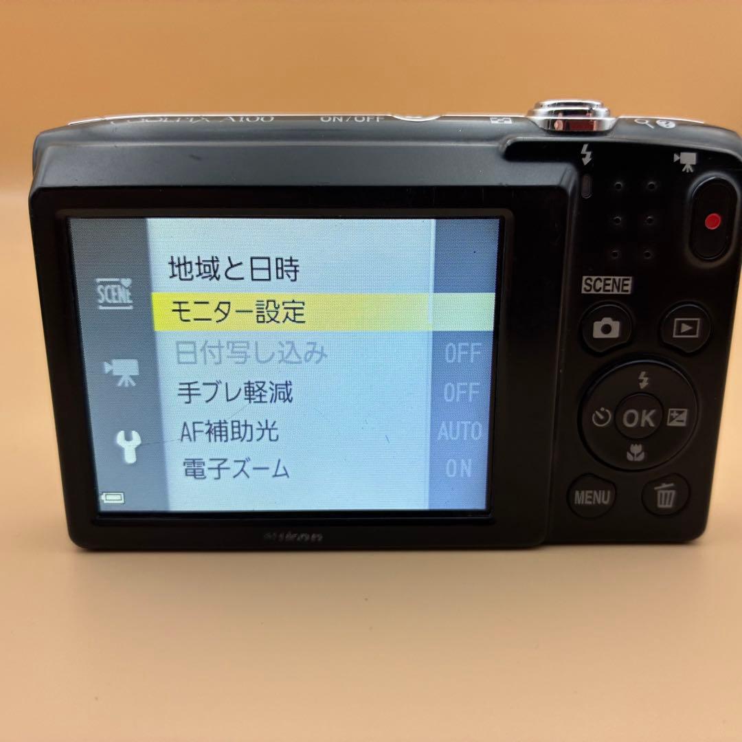 美品・超軽量★ Nikon COOLPIX A100 シルバー 動作確認済