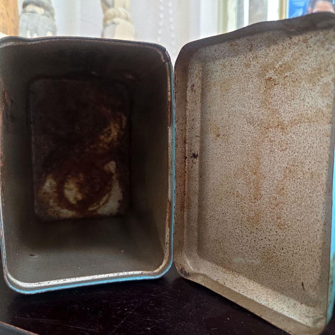 アンティーク ショコラムニエ tin 缶 CAFE ヴィンテージ