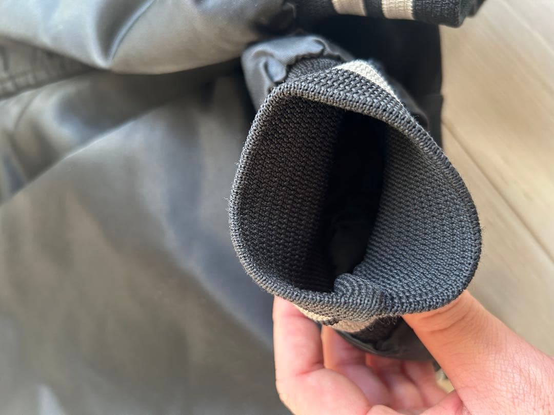 美品　80s RAIDERS スタジャン ブラックL