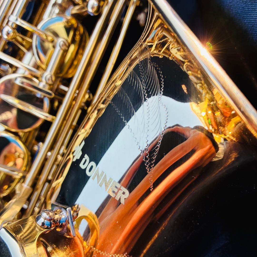 DONNER アルトサックス ゴールド　未使用