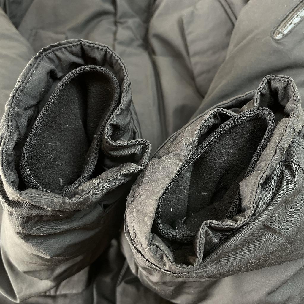 海外限定　ノースフェイス　ホワイトレーベル　ダウンジャケット　ブラック　メンズM