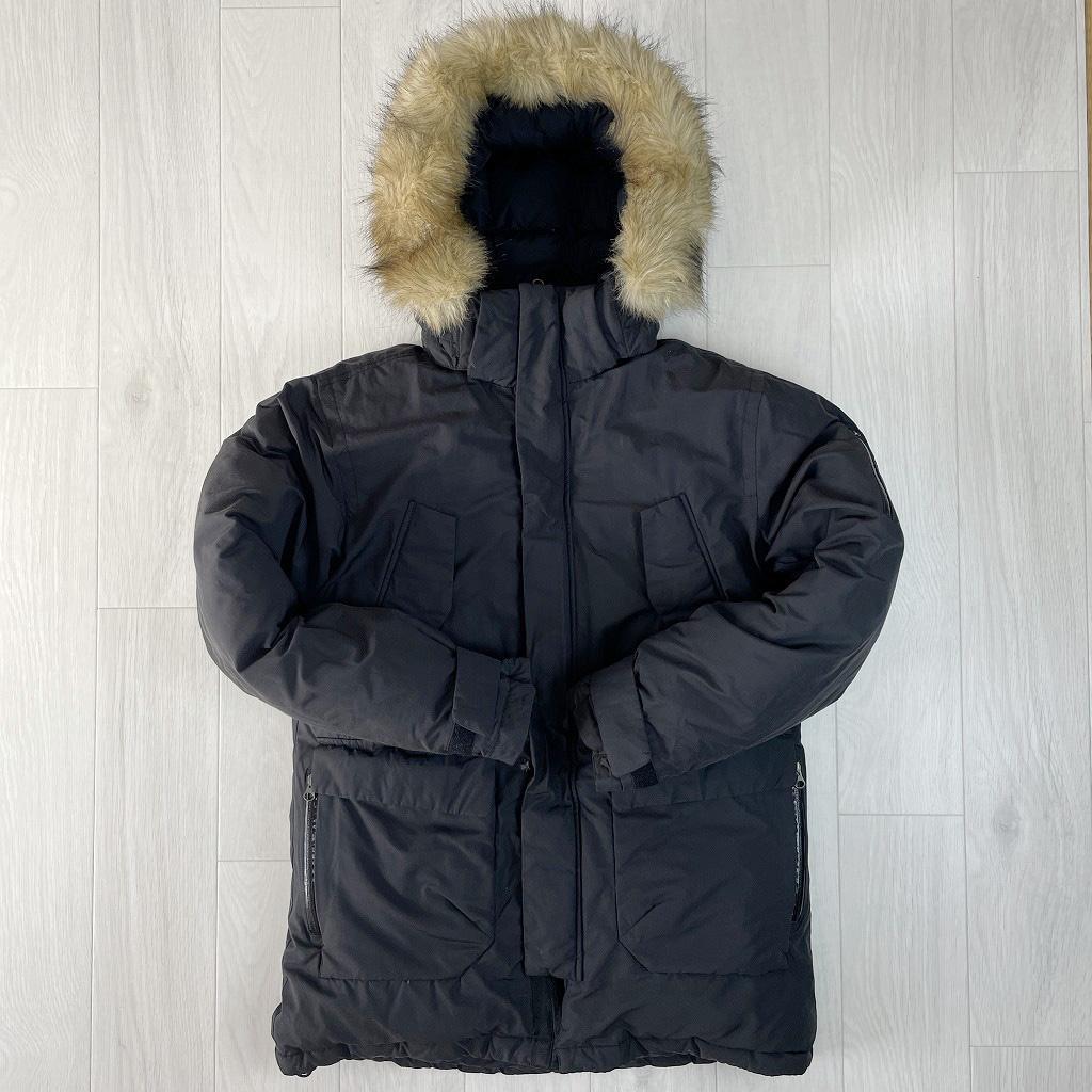 海外限定　ノースフェイス　ホワイトレーベル　ダウンジャケット　ブラック　メンズM