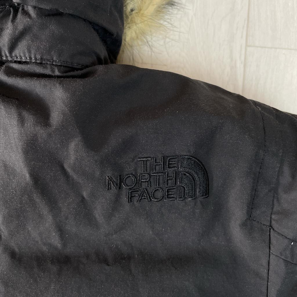 海外限定　ノースフェイス　ホワイトレーベル　ダウンジャケット　ブラック　メンズM