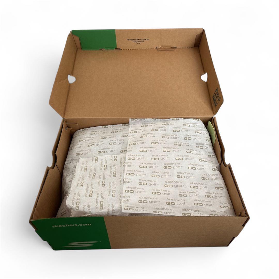 新品　SKECHERS GO GOLF グレー/ブラック/レッド 27.5㎝