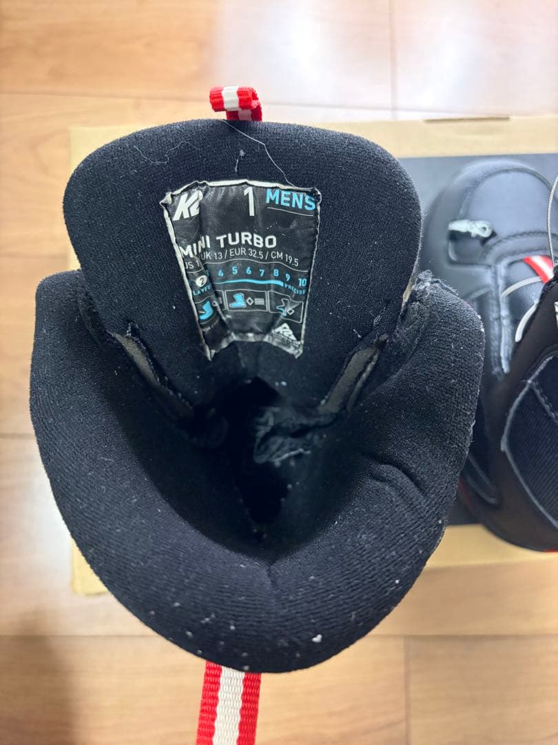 K2 MINI TURBO スノーボードブーツ 19.5cm BK