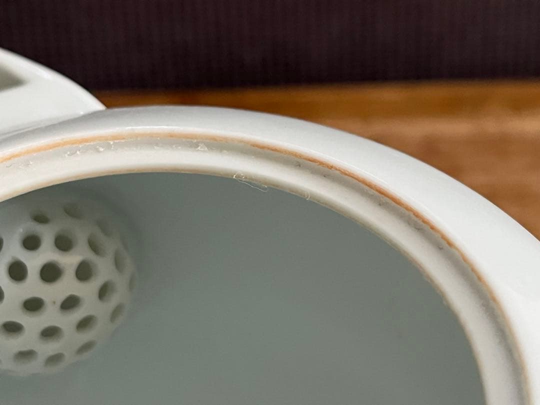 柿右衛門　茶器　急須　牡丹