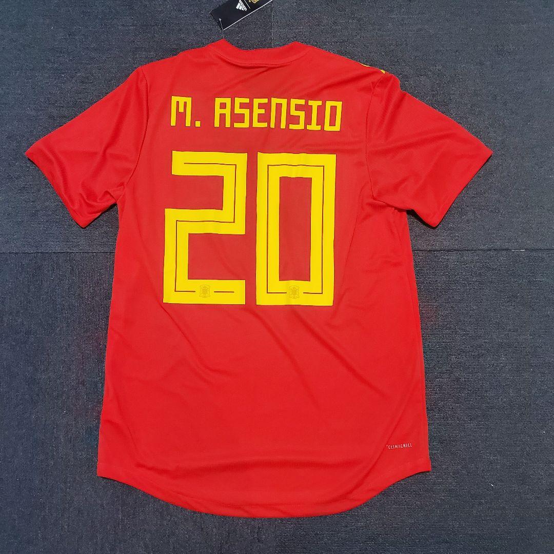 新品　スペイン代表　オーセンティックユニフォーム　アセンシオ選手　19　L