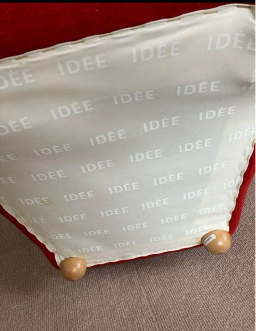 IDEE イデー ミニミラー アームチェア 赤